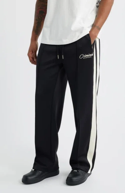 Criminal Damage Raised Seam Track Pants