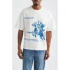 Criminal Damage Samurai Graphic T-shirt In White