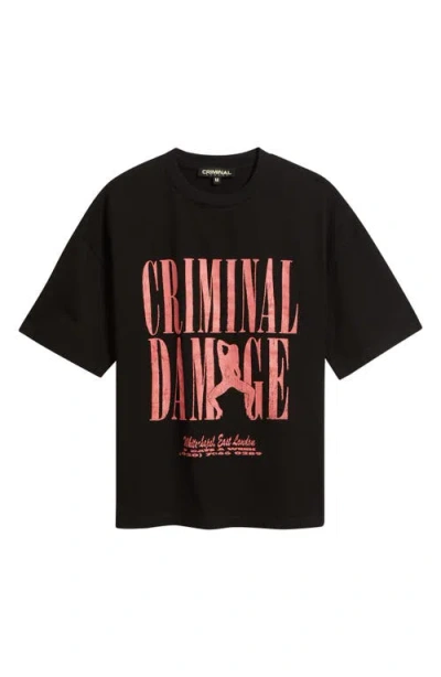 Criminal Damage Striptease Graphic T-shirt