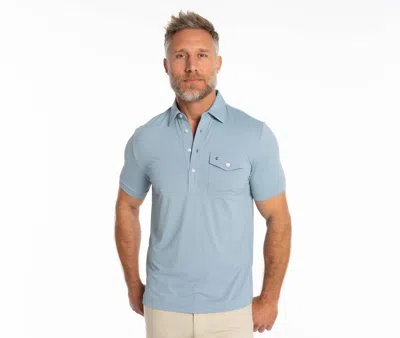 Criquet Performance Sport Players Shirt In Blue Bell