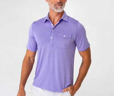 Criquet Performance Sport Players Shirt In Lavender Lemonade In Purple
