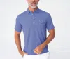 Criquet Performance Sport Players Shirt In Sunchaser Print Navy In Multi