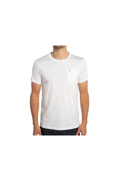 Criquet Relaxed Fit Pima Tee In White