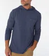 Criquet Sunday Hoodie Pullover In Nightshadow In Multi