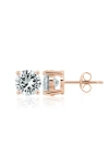 Crislu Brilliant Cubic Zirconia Stud Earrings