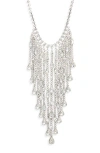 Cristabelle Crystal Fringe Frontal Necklace
