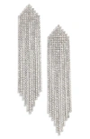 Cristabelle Sassy Fringe Drop Earrings