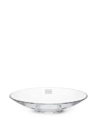 Cristal De Sèvres Crystal Decorative Bowl In Transparent