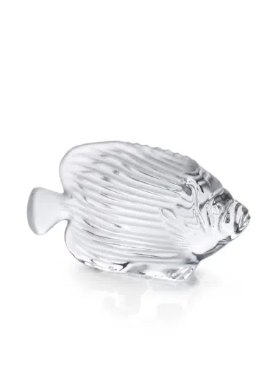 Cristal De Sèvres Empereur Fish Sculpture In Transparent