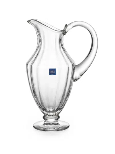 Cristal De Sèvres Iris Fluted Pitcher In Transparent