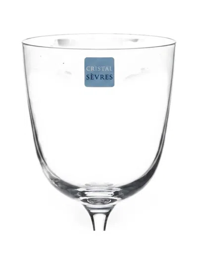 Cristal De Sèvres Jambe Courte Glass In Transparent