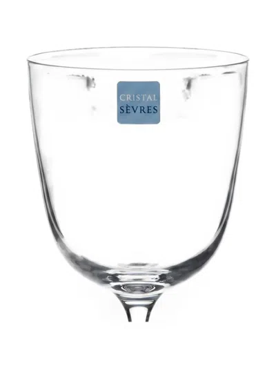 Cristal De Sèvres Jambe Courte Glass In Transparent