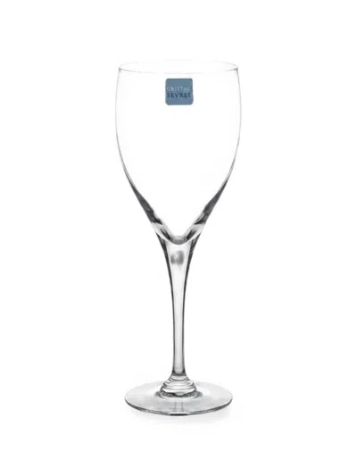 Cristal De Sèvres Pensee Wine Glasses Set (set Of Six) In Transparent