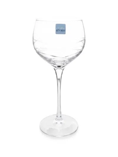Cristal De Sèvres Sophie Engraved Crystal Glasses In Transparent