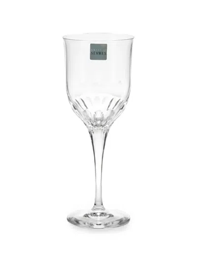 Cristal De Sèvres Tuileries Wine Glasses Set (set Of Six) In Transparent