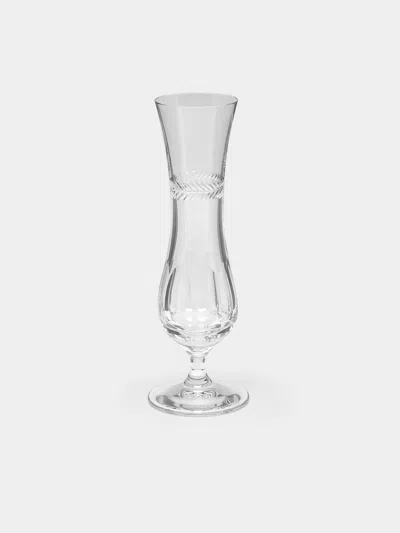 Cristallerie De Montbronn Chenonceaux Hand-blown Crystal Bud Vase  Abask Luxury Gift In  Clear