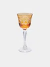 Cristallerie De Montbronn Jacquard Hand-blown Crystal Red Wine Glass  Abask Luxury Gift