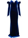Cristallini Brigitte Gown In Blue