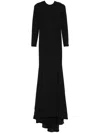 Cristallini Erini Maxi Dress In Black