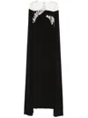 Cristallini Kassandra Maxi Dress In Black