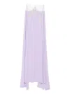 Cristallini Kassandra Maxi Dress In Purple