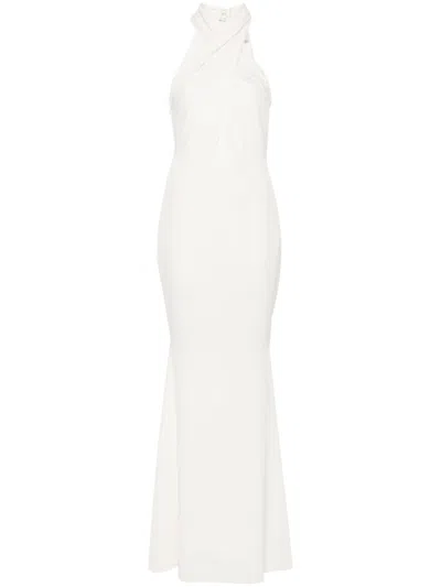 Cristallini Marie Maxi Dress In White