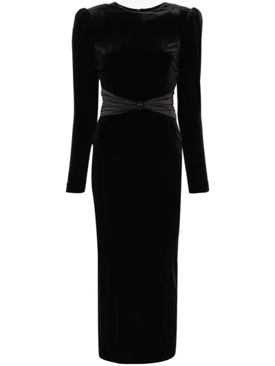 Cristallini Natalie Maxi Dress In Black