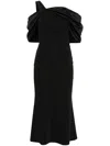 Cristallini Ophelia Midi Dress In Black
