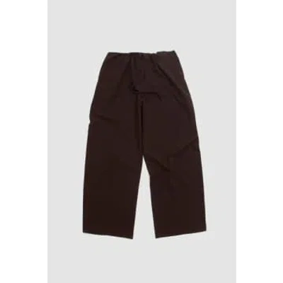 Cristaseya Maxi Large Trousers Dark Brown