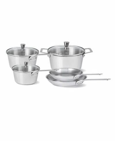 Cristel 1826 8-piece Stainless Steel Cookware Set In No Color