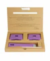 Cristel 3-pc. Set Lavender Removable Pot & Pan Handles In Black Currant