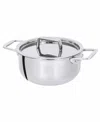 Cristel Castel Pro Mini 0.7-qt. Stainless Steel Stewpan With Lid In No Color