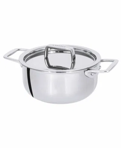Cristel Castel Pro Mini 0.7-qt. Stainless Steel Stewpan With Lid In No Color