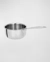 Cristel Castel Pro Mini Fixed-handle Saucepan In Silver