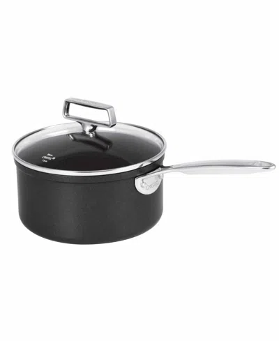 CRISTEL CASTEL PRO ULTRALU 1.5-QT NONSTICK SAUCEPAN WITH LID