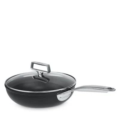 CRISTEL CASTEL PRO ULTRALU 3.5 QT. NON STICK SAUTEPAN & LID