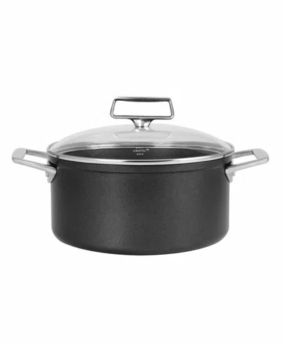 Cristel Castel Pro Ultralu 5.5-qt. Nonstick Stewpot With Lid In No Color