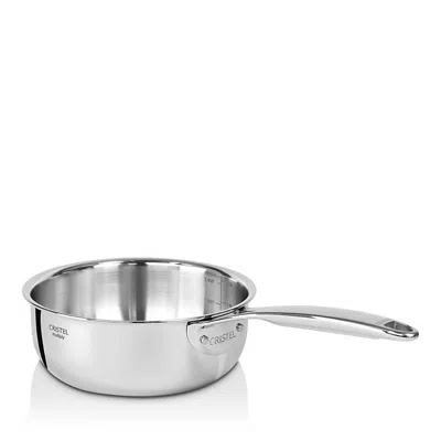 Cristel Castel Pro Ultraply 1.5 Qt. Saucepan In Silver