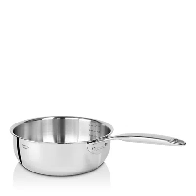Cristel Castel Pro Ultraply 2.5 Qt. Saucepan In Silver