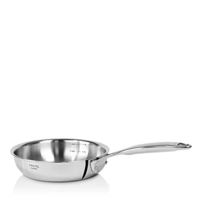 Cristel Castel Pro Ultraply 6'' Frying Pan In Silver