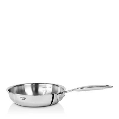 Cristel Castel Pro Ultraply 8'' Frying Pan In Silver