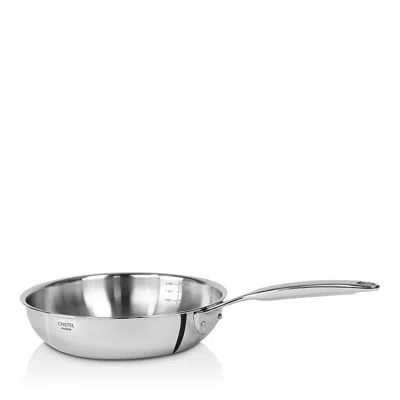 Cristel Castel Pro Ultraply 9.5'' Frying Pan In Silver