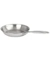 Cristel Castel Pro Ultraply Stainless Steel 11" Frying Pan In Metallic