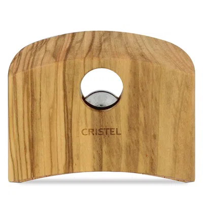 Cristel Casteline Olive Wood Side Handle In Brown