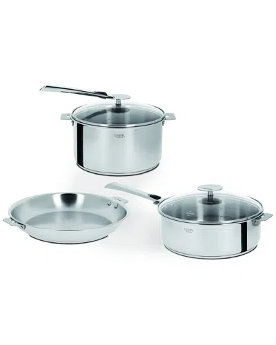 CRISTEL CRISTEL CASTELINE POLISHED STAINLESS 7PC SET