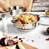 Cristel Casteline Pot Insert In Silver