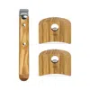 Cristel Casteline Olive Wood Handle Set In Tan