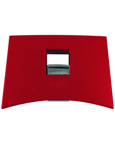 CRISTEL CRISTEL MUTINE SATIN RASPBERRY REMOVABLE HANDLE SIDE HANDLE