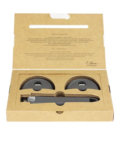 Cristel Removable Color Handle, Set 3 Piece In Brown