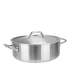 Cristel Stainless Steel 10 Qt. Stew Pan